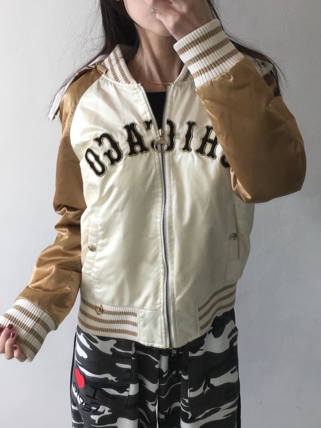 MLB 글로시 후드퍼 자켓 상품이미지1