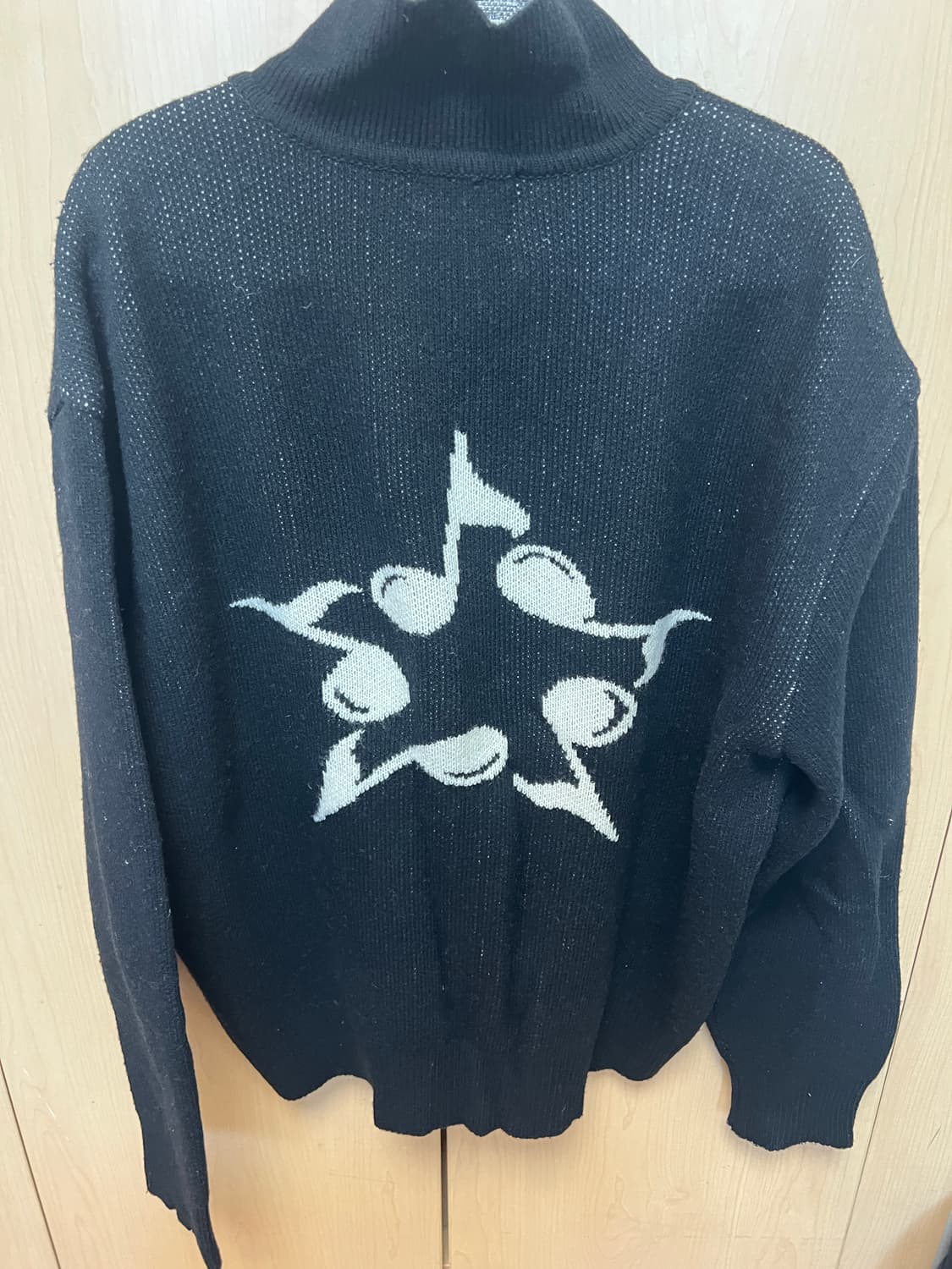 넥스트도어립스 니트 집업 상품이미지2