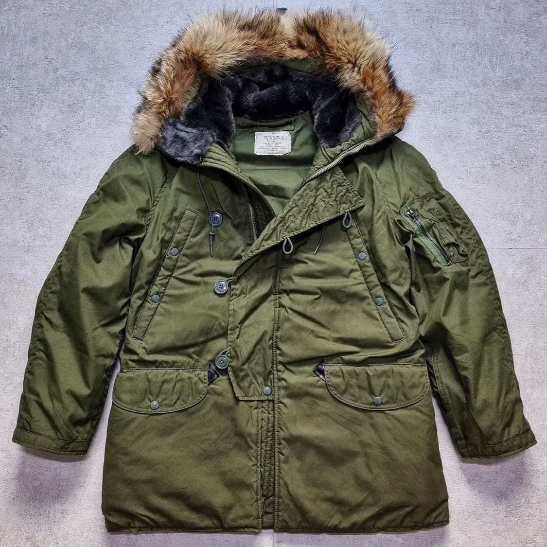 60s USAF 랜서 클로딩 모디파이드 N-3B 파카 상품이미지1