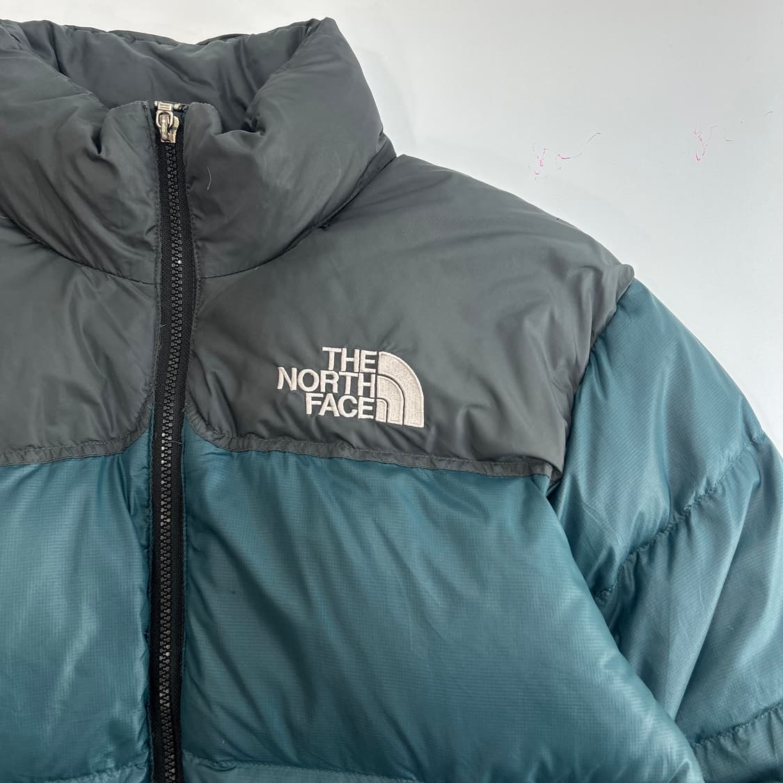 The north face 노스페이스 700 청녹 눕시푸퍼 패딩 상품이미지4