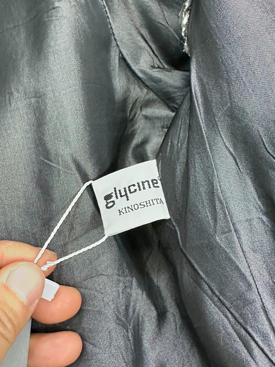 글리시네 키노시타 램스킨 후드 퍼 자켓 상품이미지7