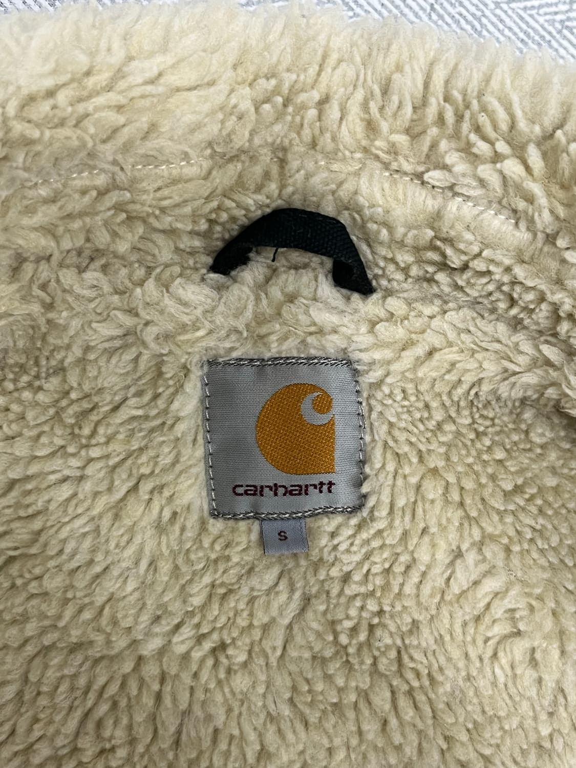 칼하트 wip 쉐르파 초어 워크자켓 S 블랙 상품이미지7