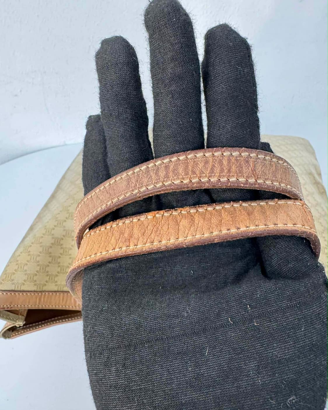 셀린느 빈티지 마카담 빅 쇼퍼백 숄더 토트백 상품이미지10