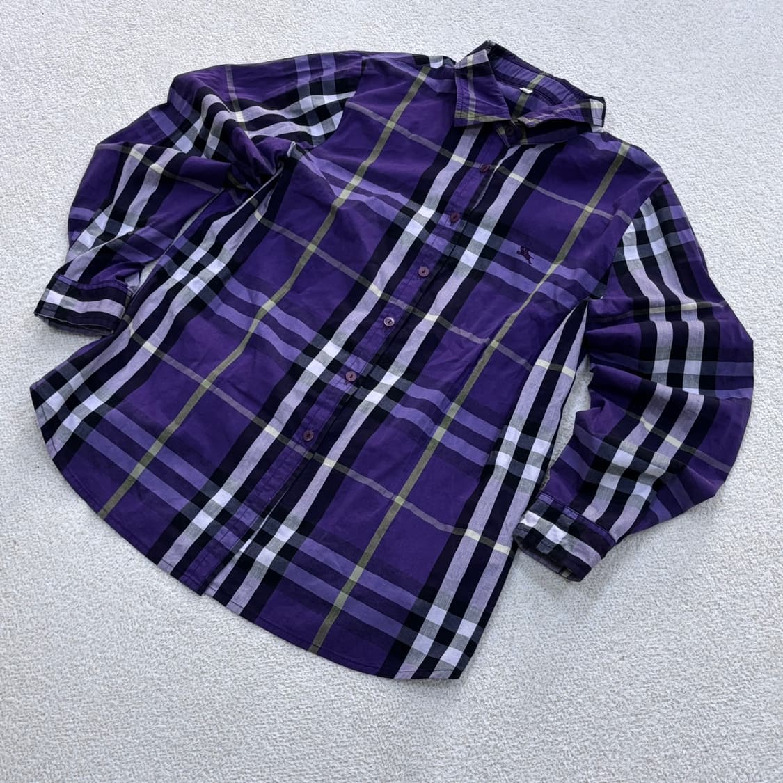 88 빈티지 체크 패턴 셔츠 0324E 상품이미지1