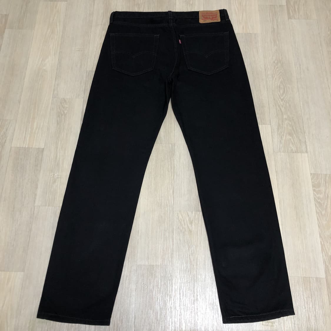 (36) 리바이스 Levi's 505 레귤러핏 블랙 데님 블랙진 상품이미지6