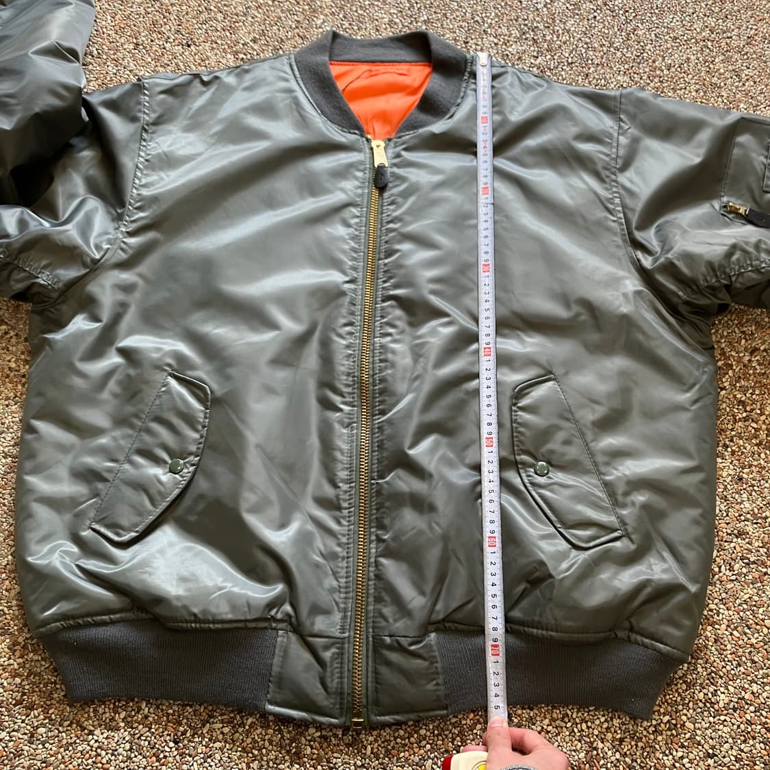 307 로스코 항공점퍼 ma1 올리브카키 상품이미지5