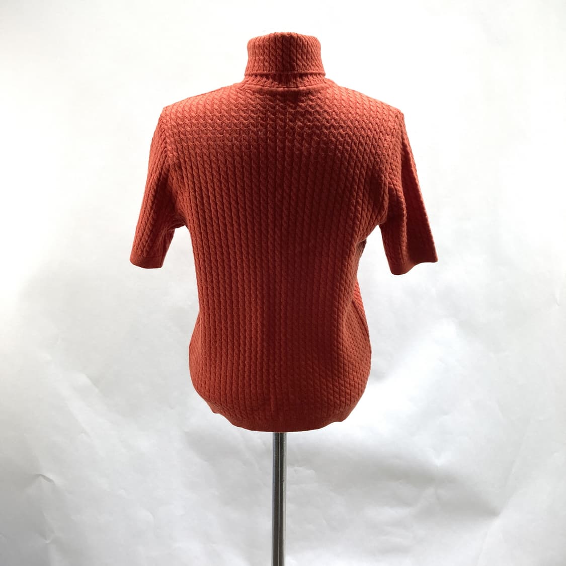 팜스프링 여성목폴라반팔니트티 최상 95 상품이미지3