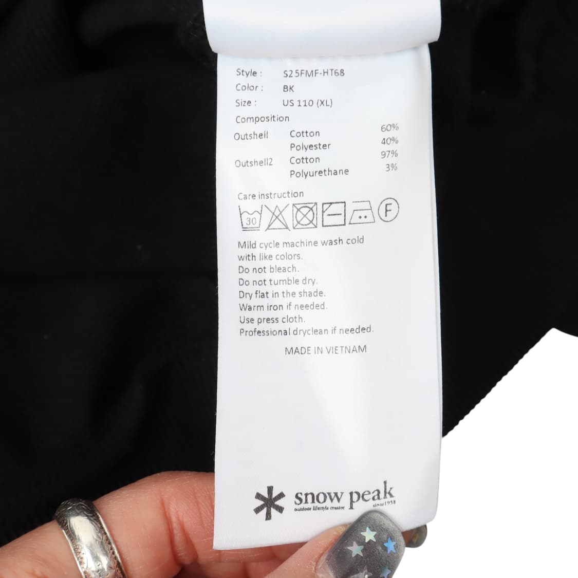 스노우피크 엠브로이드 스웻셔츠 상품이미지10