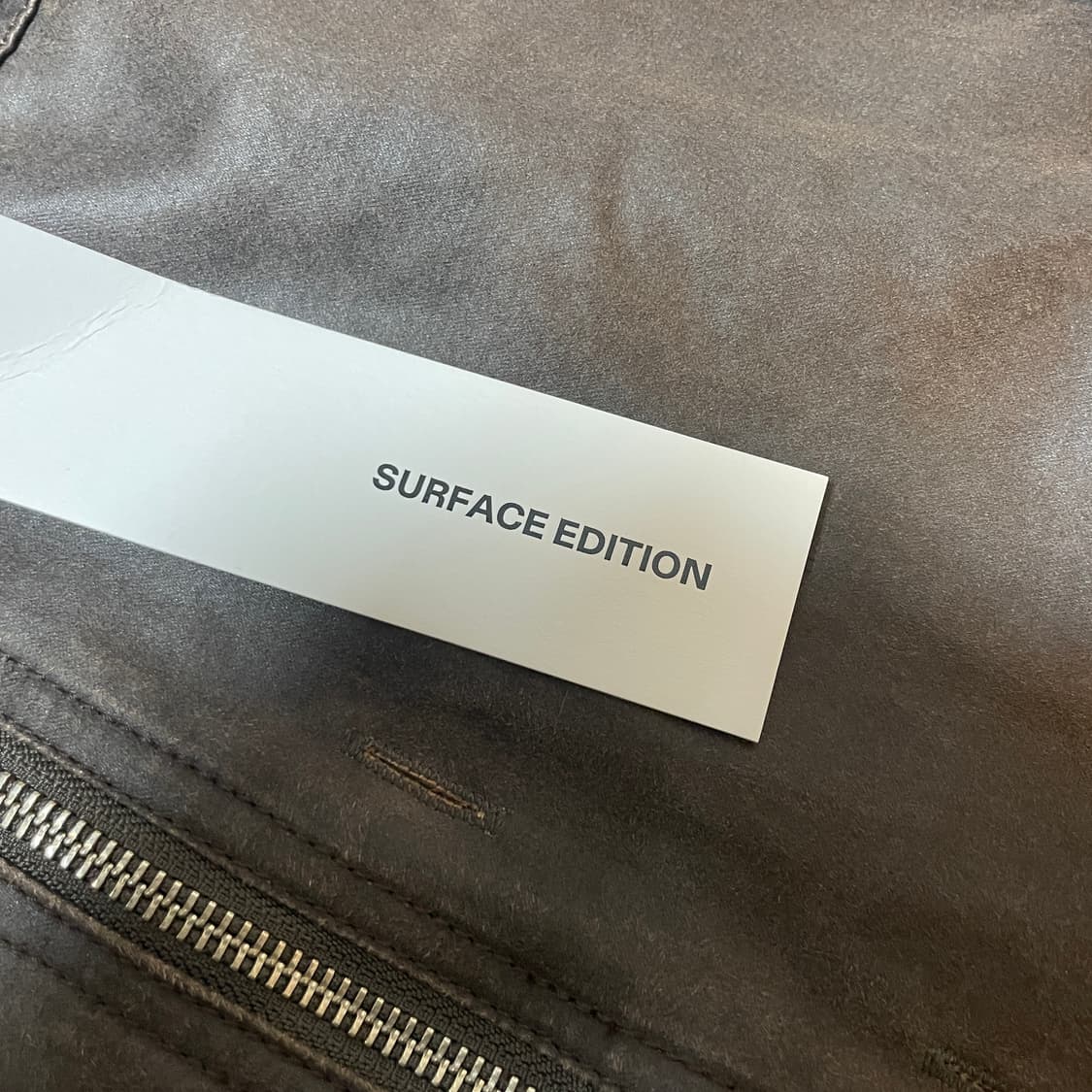 서피스에디션 버튼 셔츠 자켓 브라운 상품이미지3