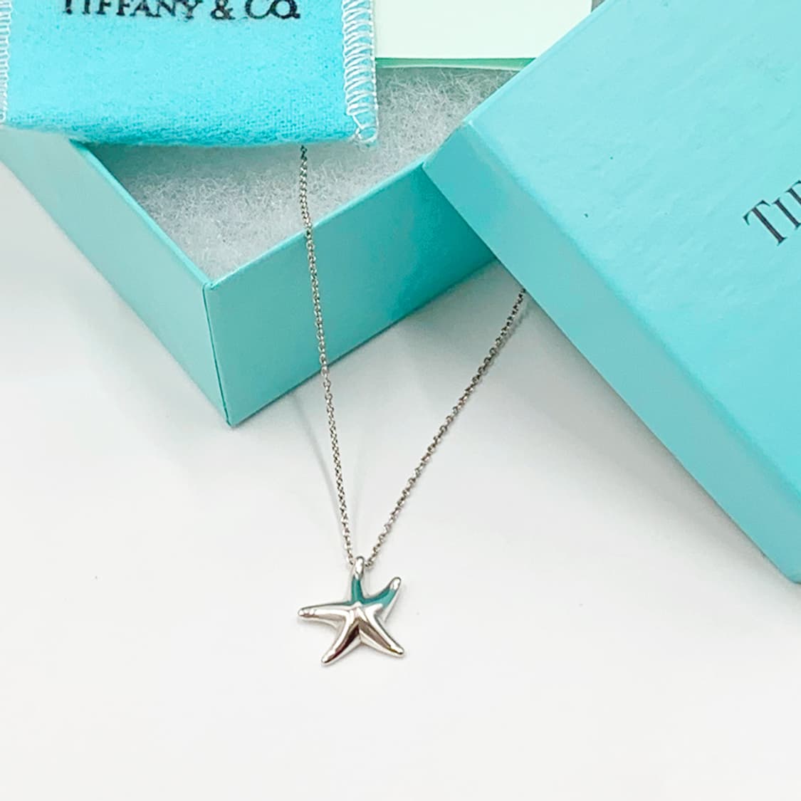 티파니 스타피쉬 펜던트 실버 목걸이 풀구성 NO.92 상품이미지1