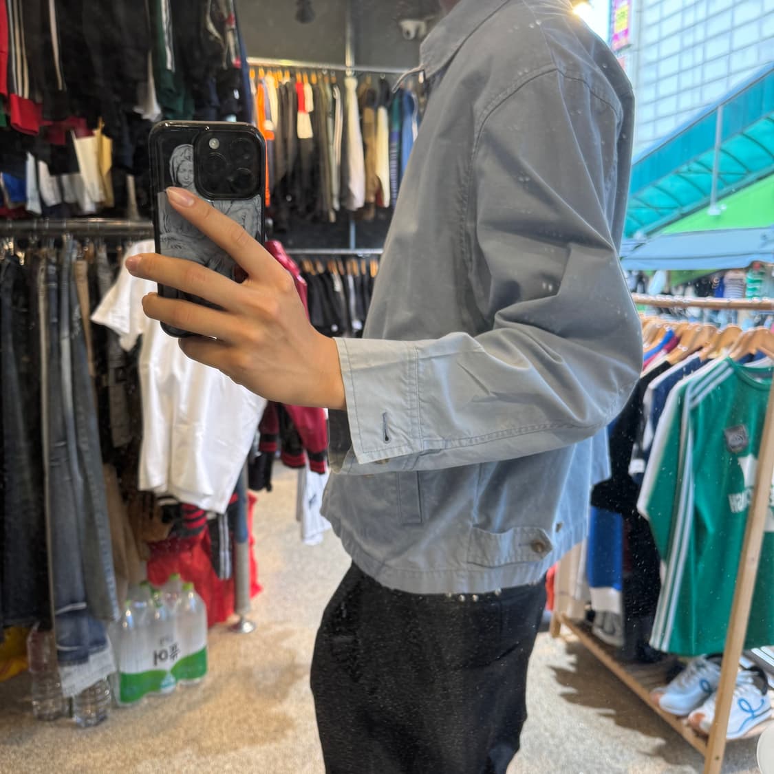 폴로 랄프로렌 블루종 자켓 하늘색 상품이미지3