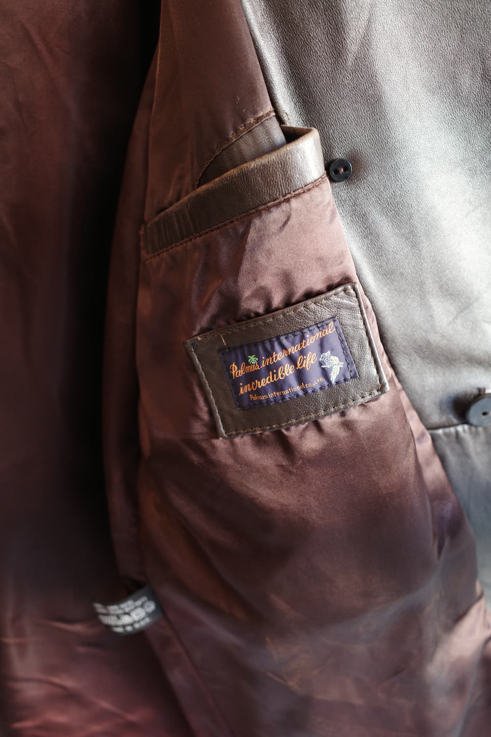 Japan brand 램스킨 더블 가죽자켓 상품이미지7