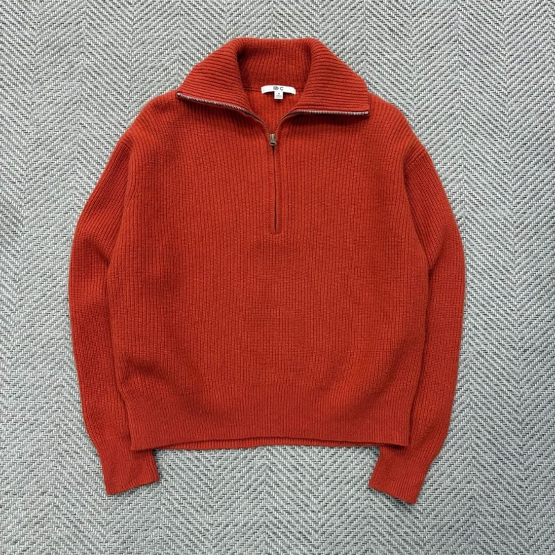 유니클로 C라인 램스울 하프집업 니트 v2882 상품이미지1