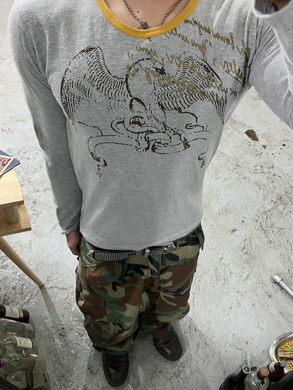 vtg punk long tee 상품이미지1