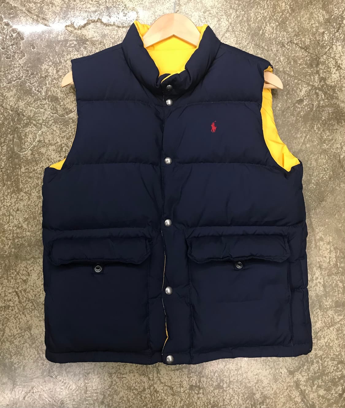 폴로 랄프로렌 리버시블 패딩 조끼 상품이미지1