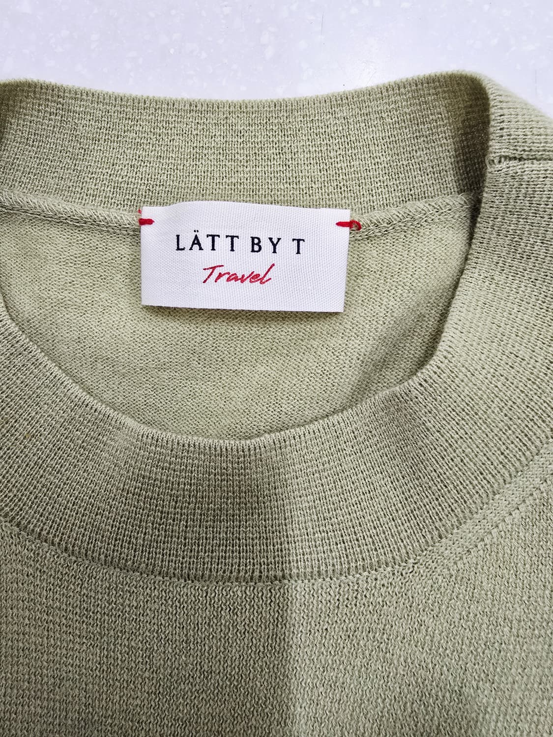 LATT BY T 올리브 그린 니트 롱 원피스 상품이미지8