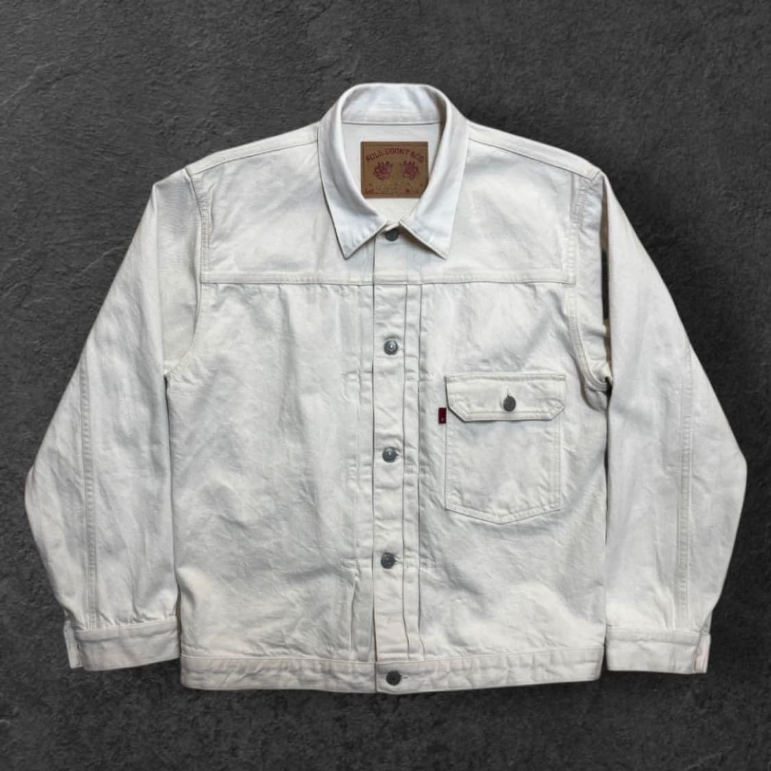 (42) 풀카운트 2107ec 에크루 데님자켓 상품이미지4