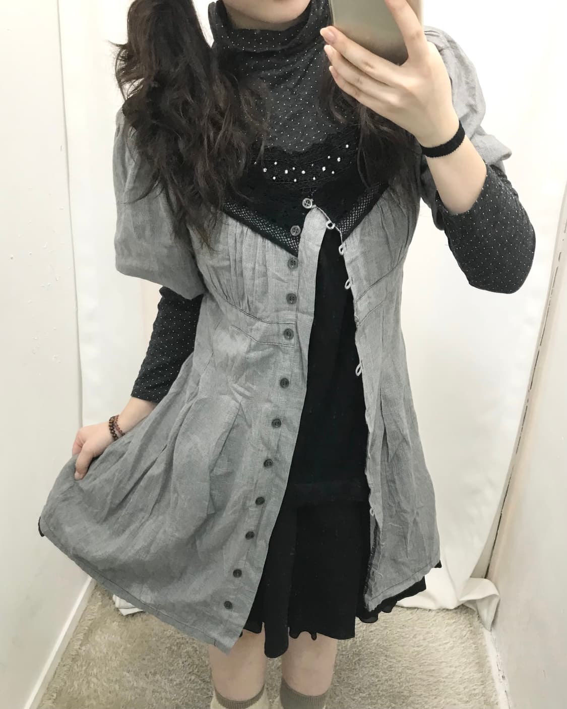 블랙 모리 코디 세트 🖤 상품이미지3