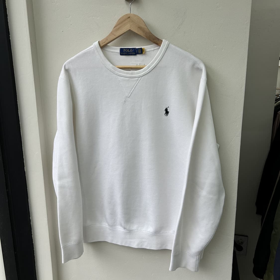 16531 - 폴로 랄프로렌 화이트 맨투맨 상품이미지2