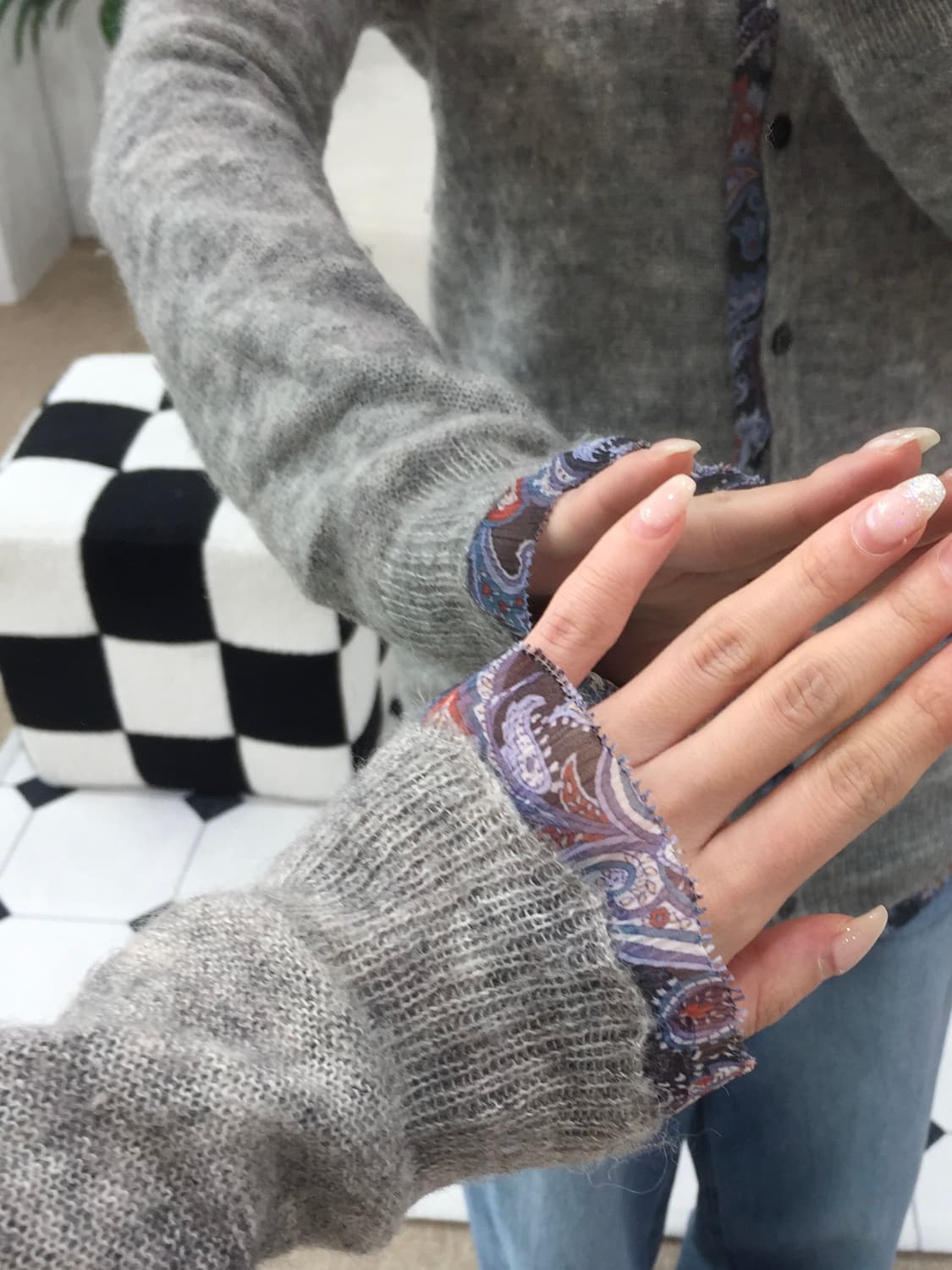 레이어드 가디건 상품이미지8