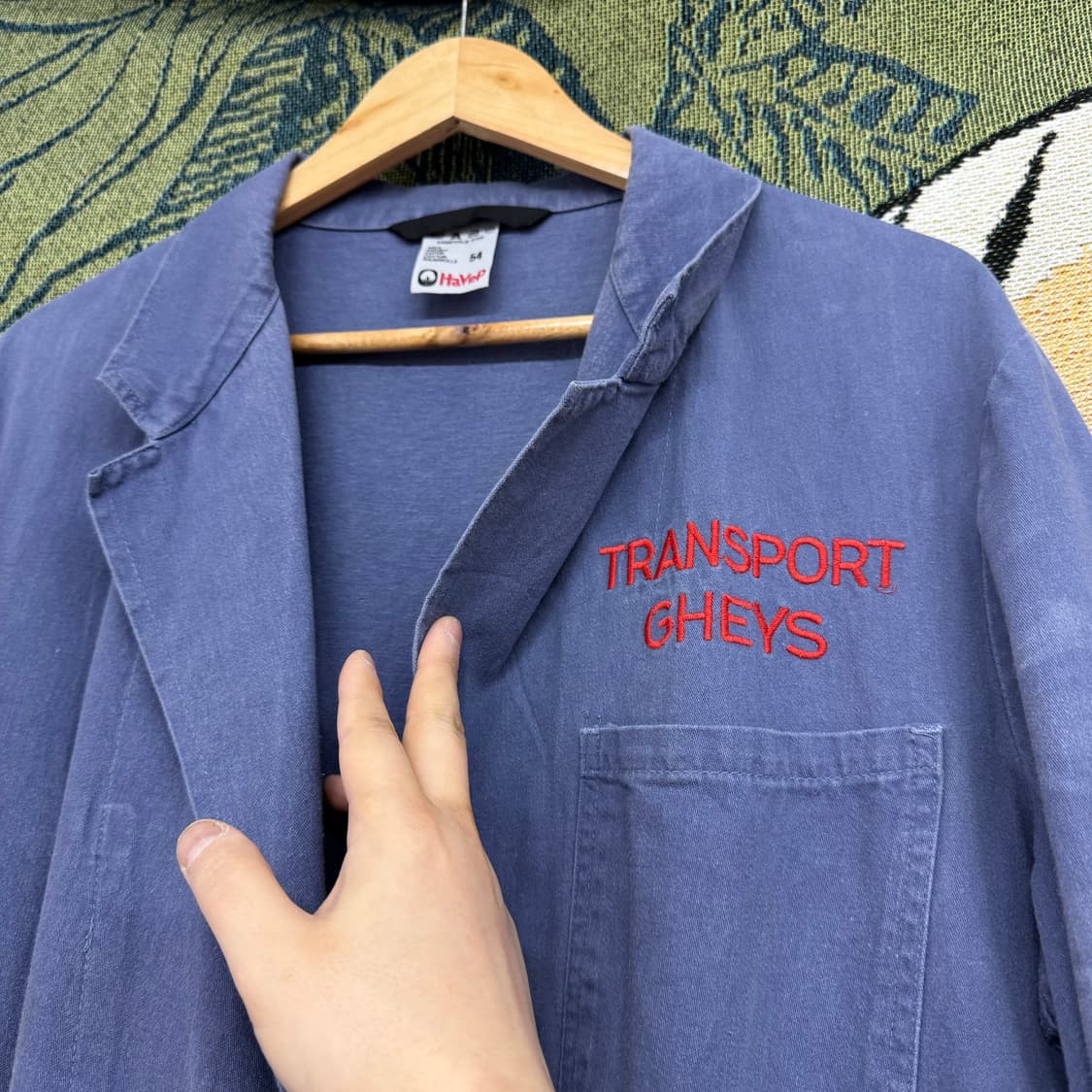 빈티지 프렌치 워크 코트 (L)   상품이미지3