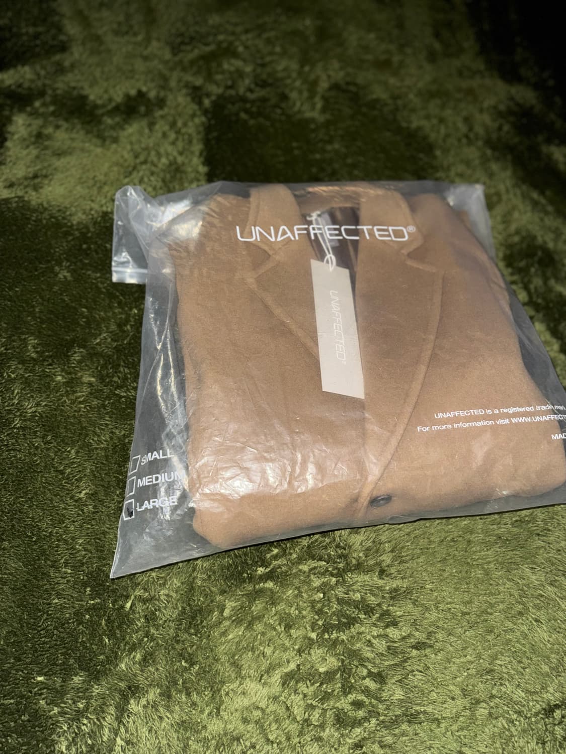 [L] 언어펙티드 21FW 오버사이즈드 체스터필드 코트 카멜 상품이미지10