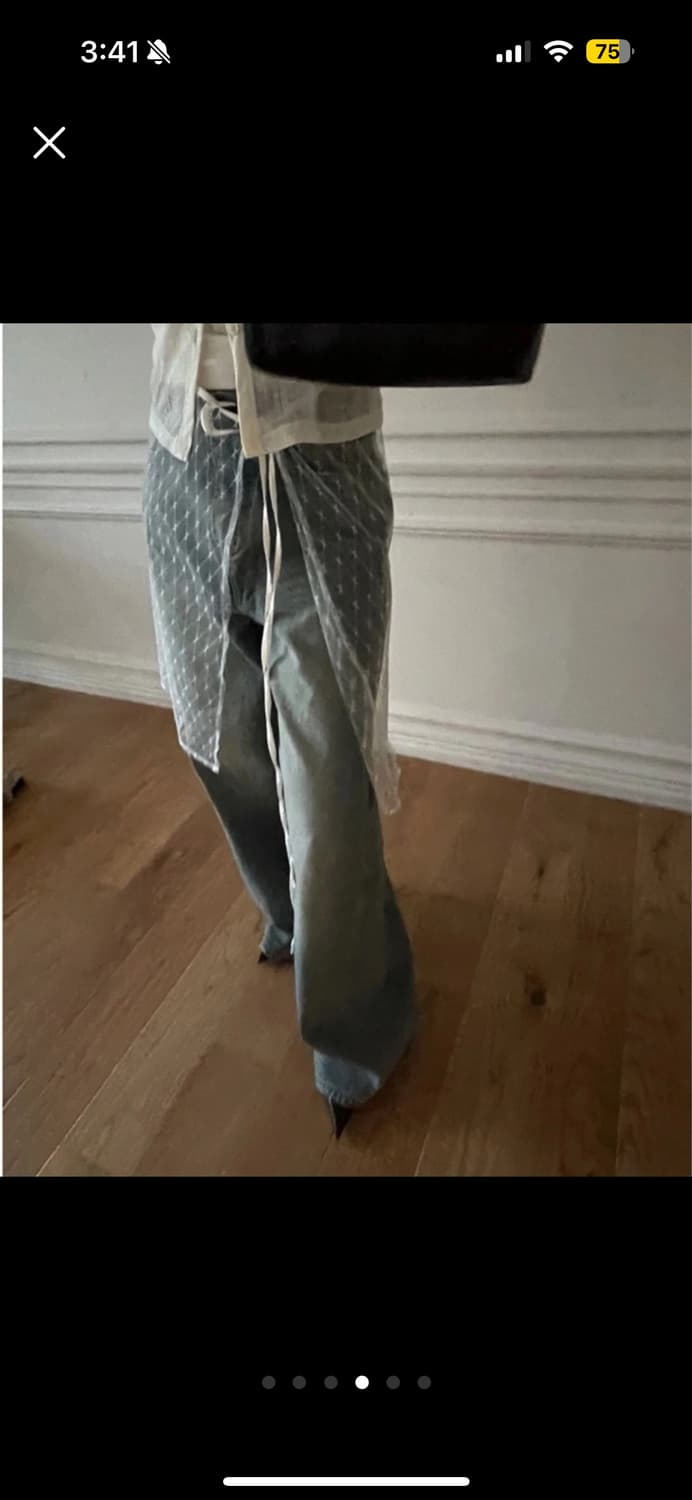 플라워 flower 레이스 레이어드 스커트 상품이미지3