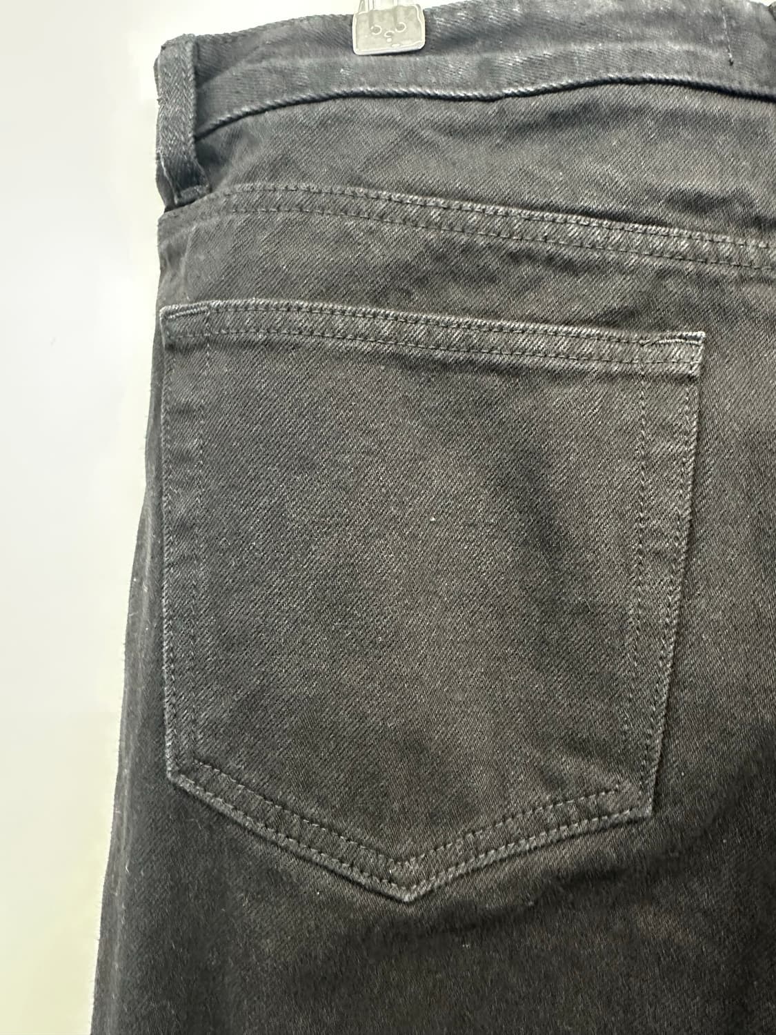 무탠다드 플레어 데님 팬츠(블랙) 상품이미지5