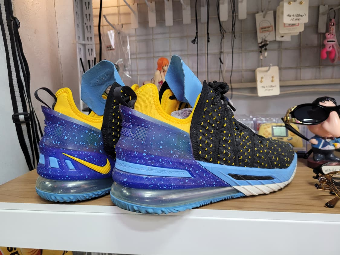 Nike 나이키 르브론 농구화 블랙/블루 상품이미지4