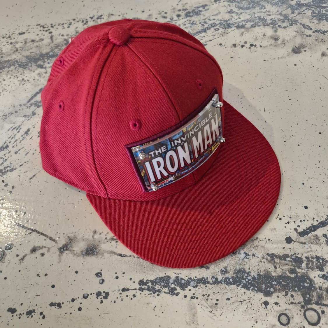 마블 아이언맨 스냅백 새상품 상품이미지1