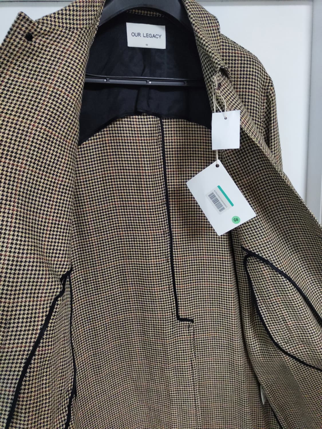 OUR LEGACY  Houndstooth Classic Car Coat 상품이미지4