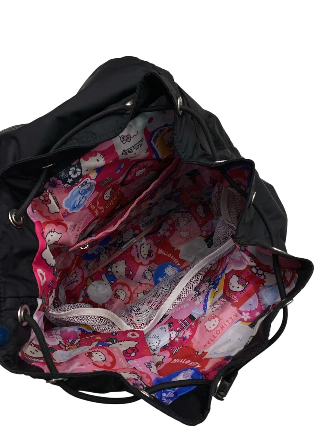레스포삭 헬로키티 백팩 블랙 상품이미지3