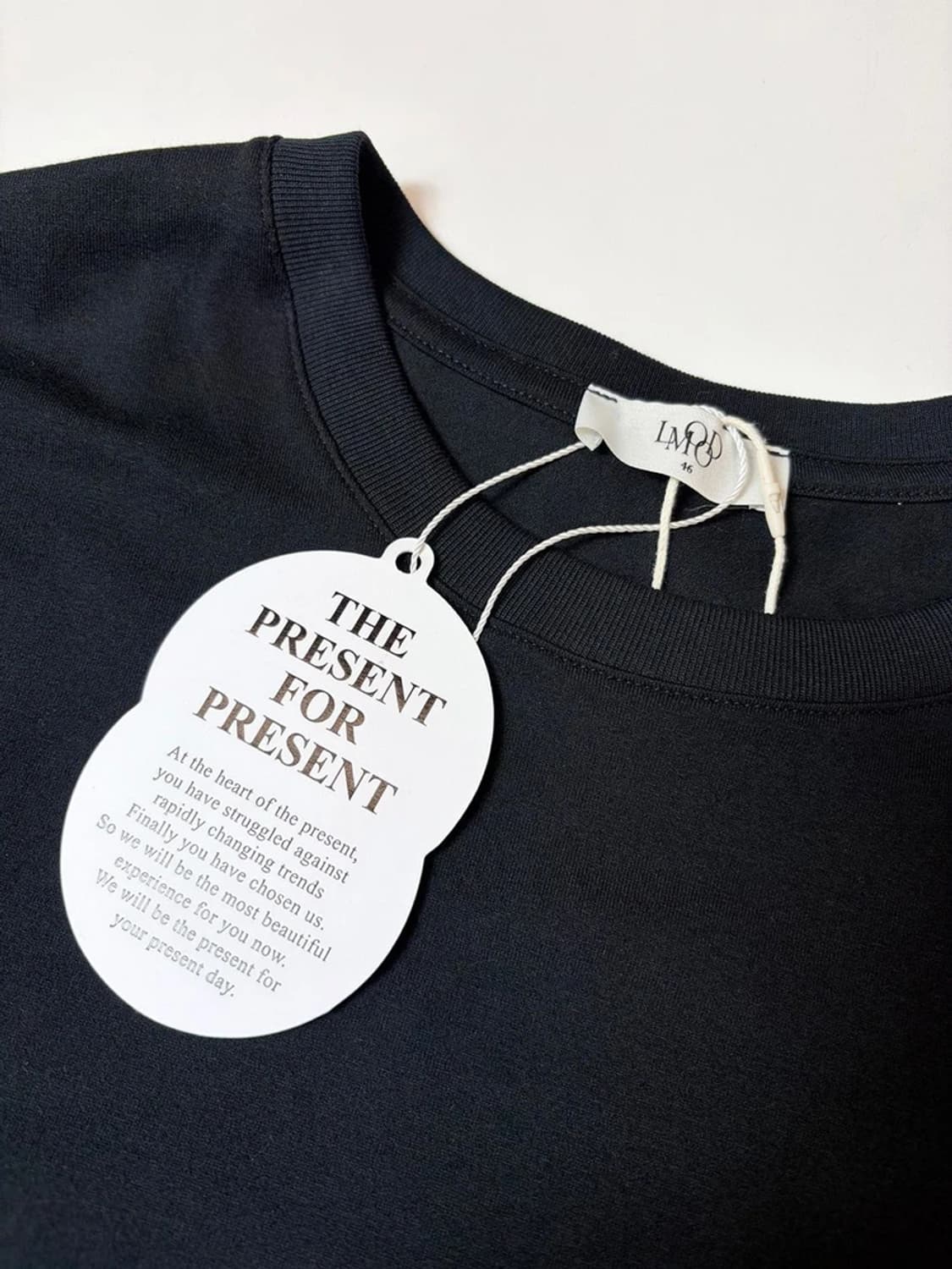 엘무드 LMOOD 코튼 베이직 반팔 티셔츠 PN9288 상품이미지2