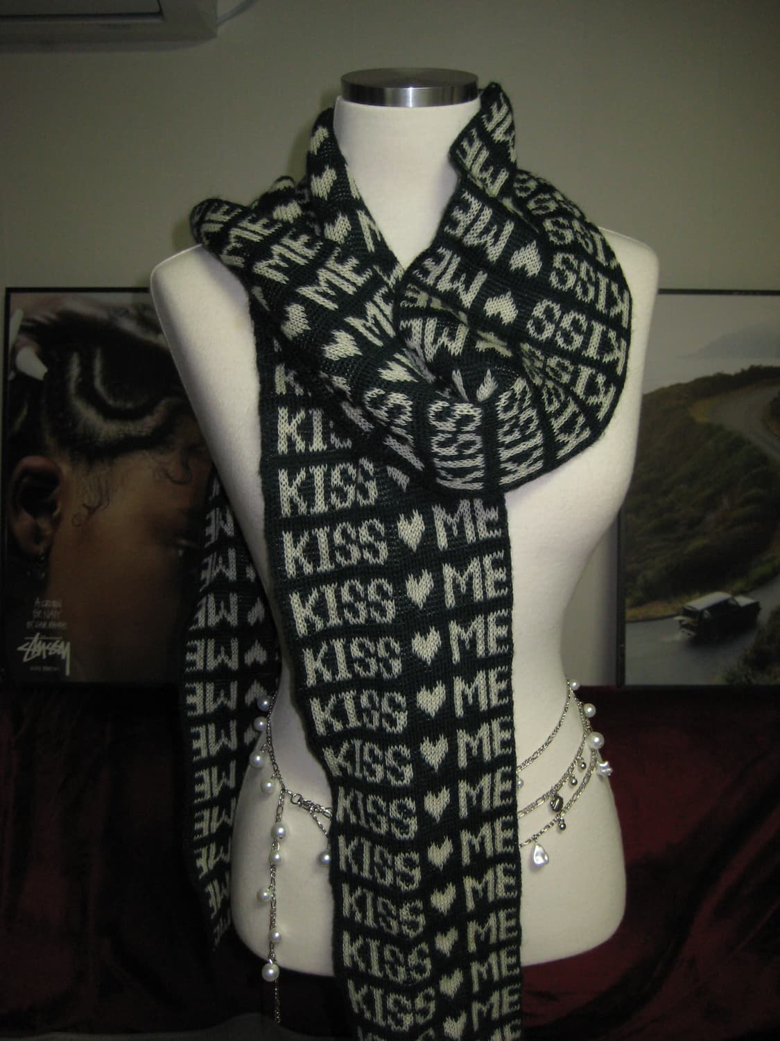 kiss me 키스미 그린 머플러  상품이미지3