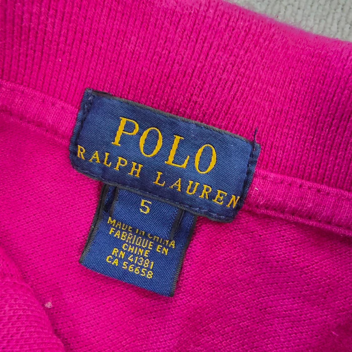 [5] 폴로 랄프로렌 포니 카라 긴팔티 0127J 상품이미지3