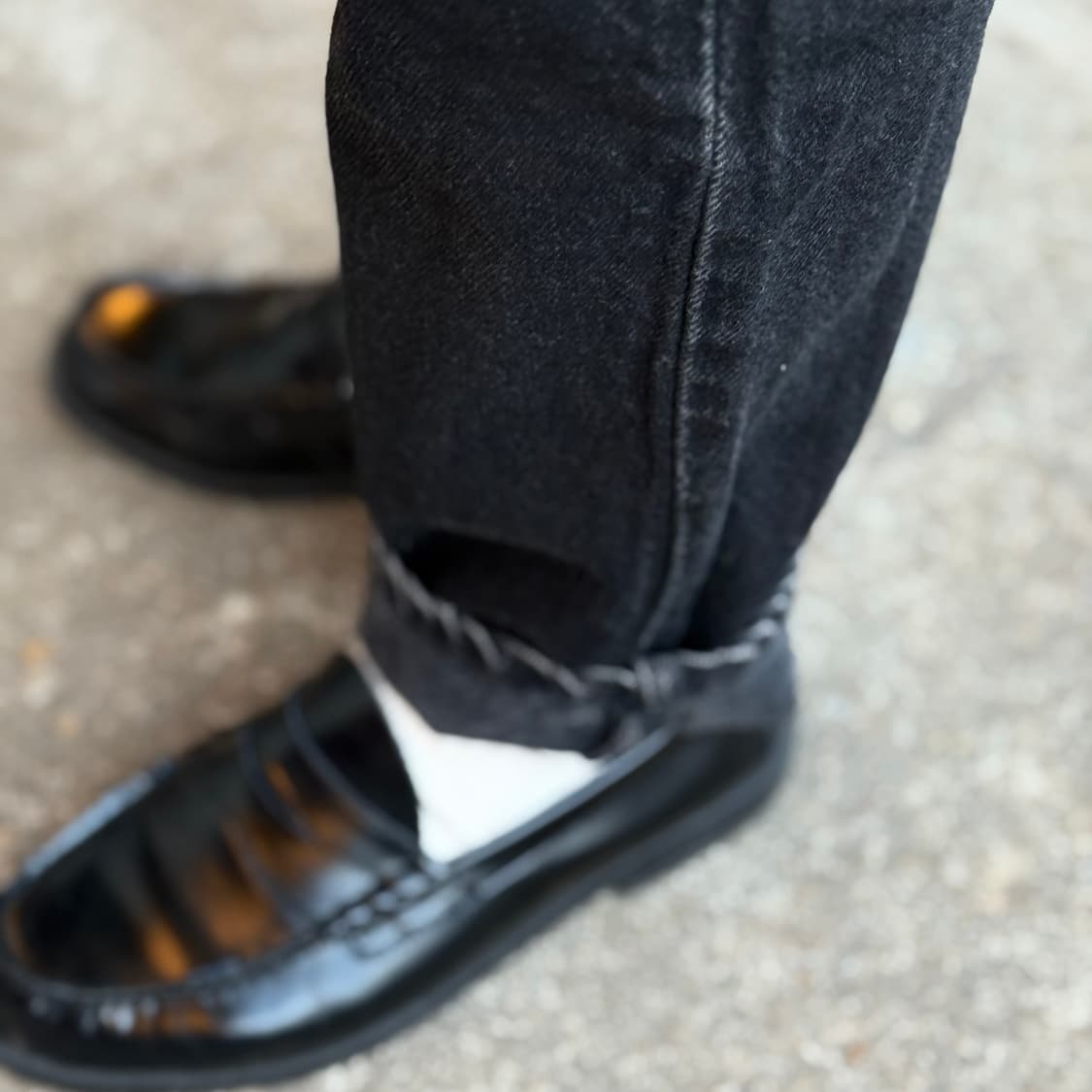 리바이스 550 릴렉스 핏 블랙 데님 팬츠 32 상품이미지9