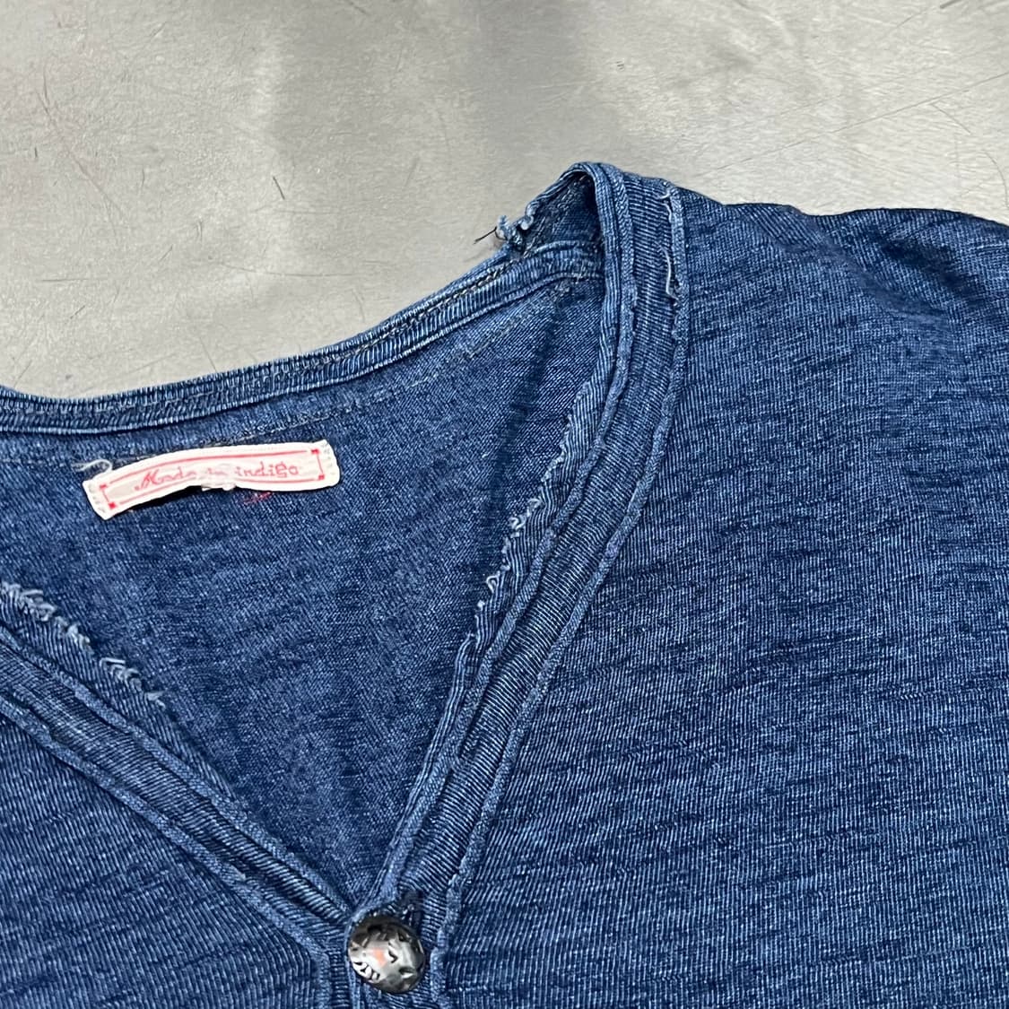  빈티지 헨리넥 롱슬리브 y16268 상품이미지4