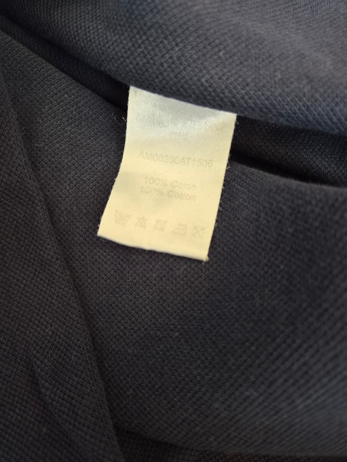 메종키츠네 남성 네이비PK반팔카라티셔츠
 상품이미지6