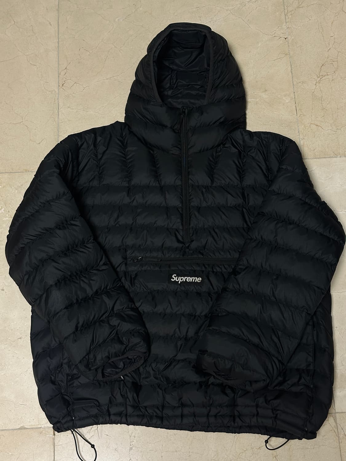 [XXL] 24fw 슈프림 마이크로 다운 경량패딩 블랙 상품이미지1