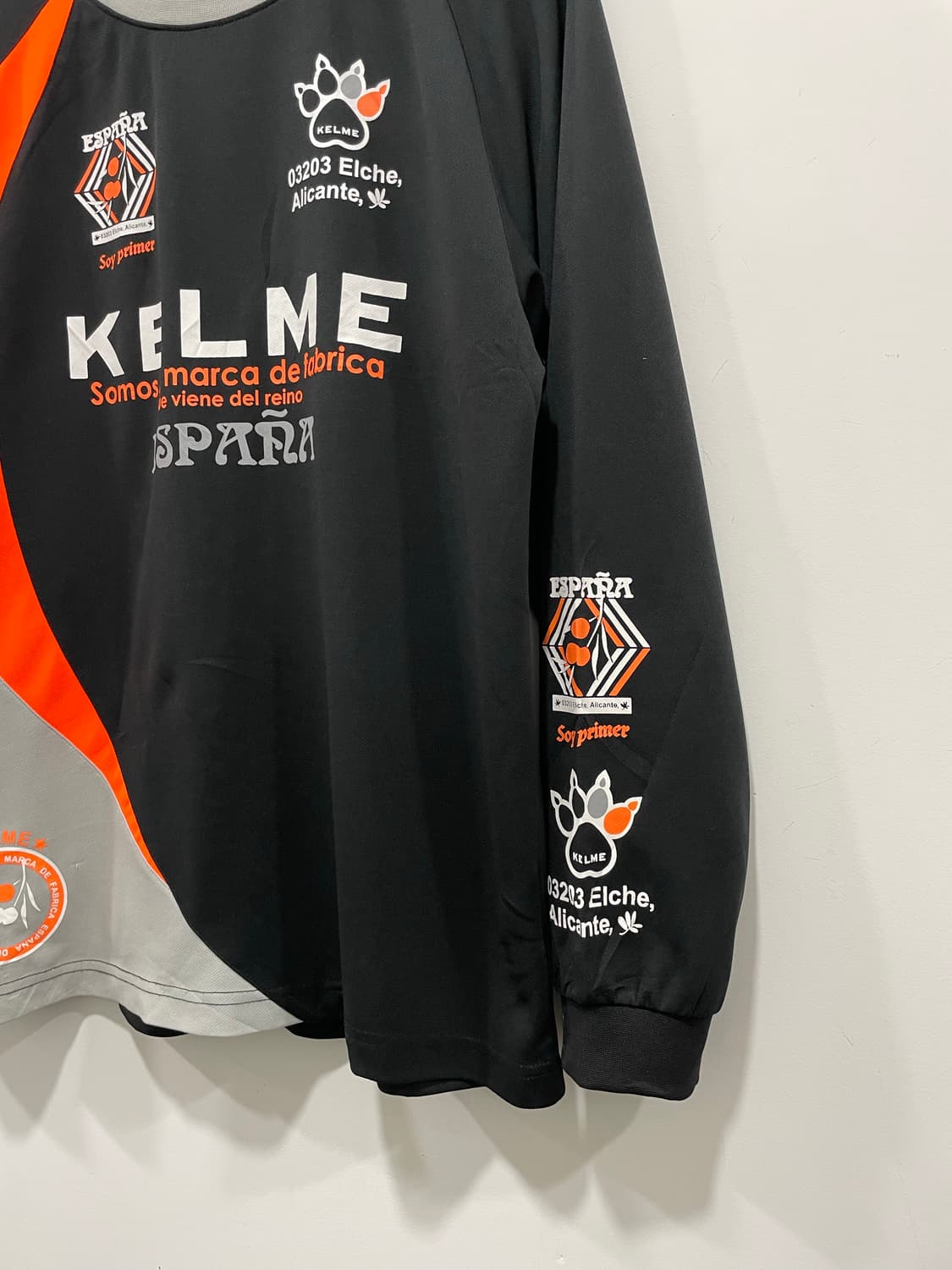 KELME 켈미 빅로고 블록코어 긴팔 져지 롱슬리브 상품이미지8