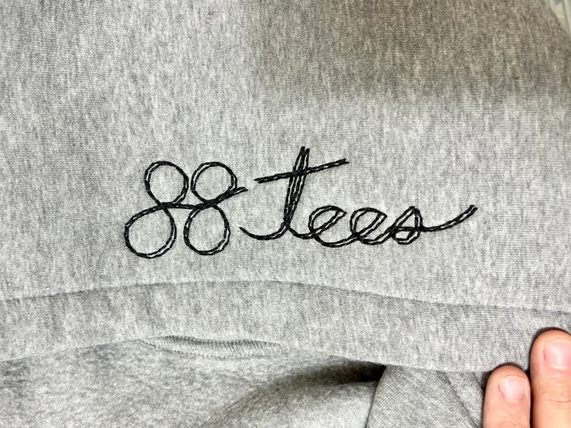 88 eighty eight 기모 집업 스웻 후디 새제품 미국산 상품이미지8