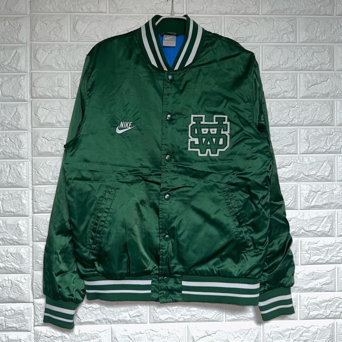 [NIKE] 나이키 비버튼 오리건 그린 스타디움 자켓 상품이미지1