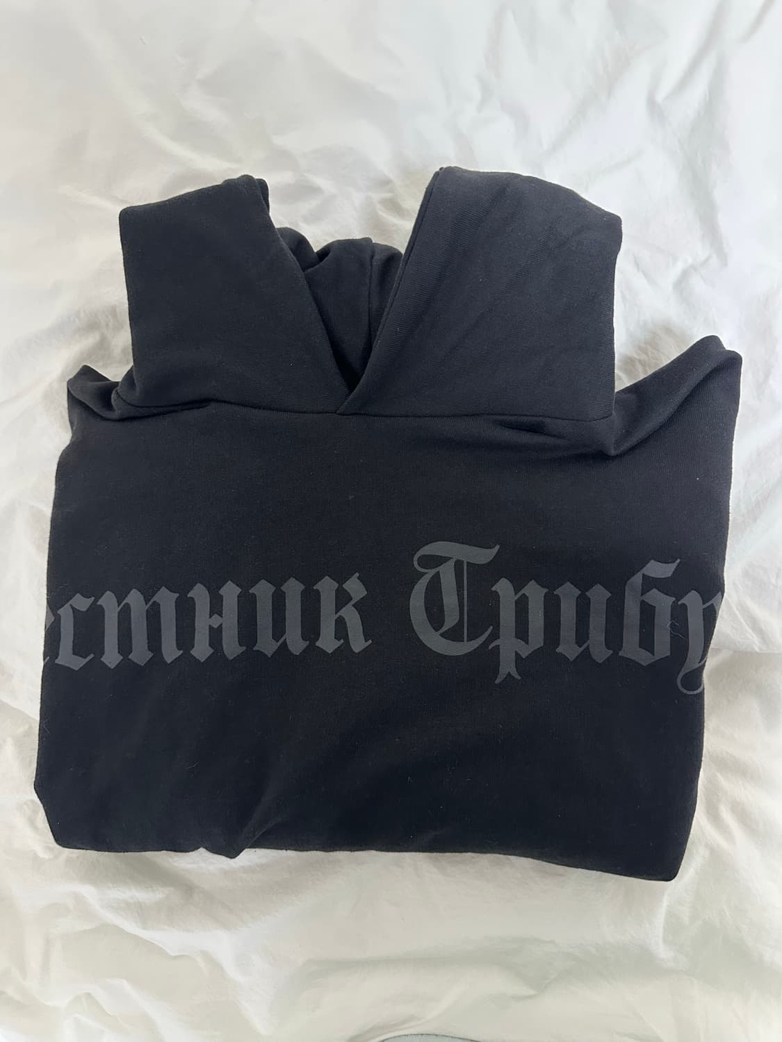 이지 x 고샤 루브친스키 후드 차콜 3 (칸예 웨스트) 상품이미지2