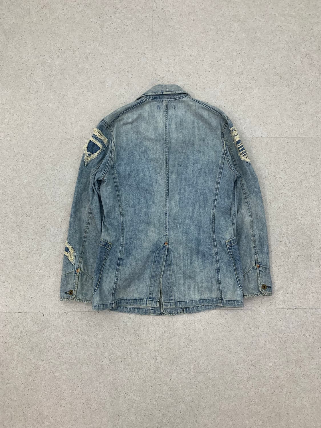 Levis 00s 리바이스 레드룹 디스트로이드 데님자켓 상품이미지6