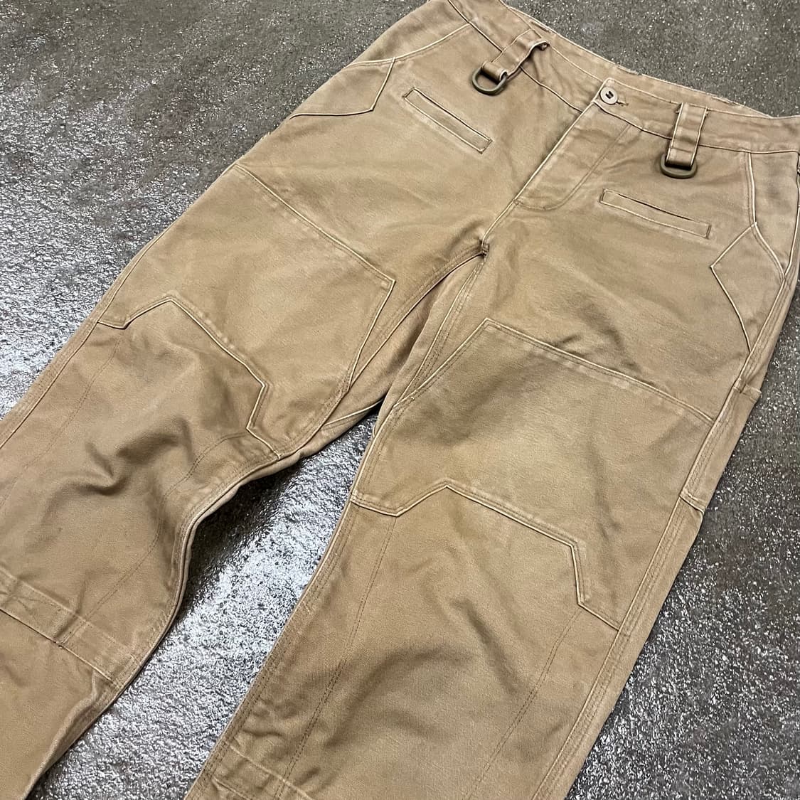 빈티지 덕캔버스 더블니 워크 팬츠 (32“) 상품이미지2