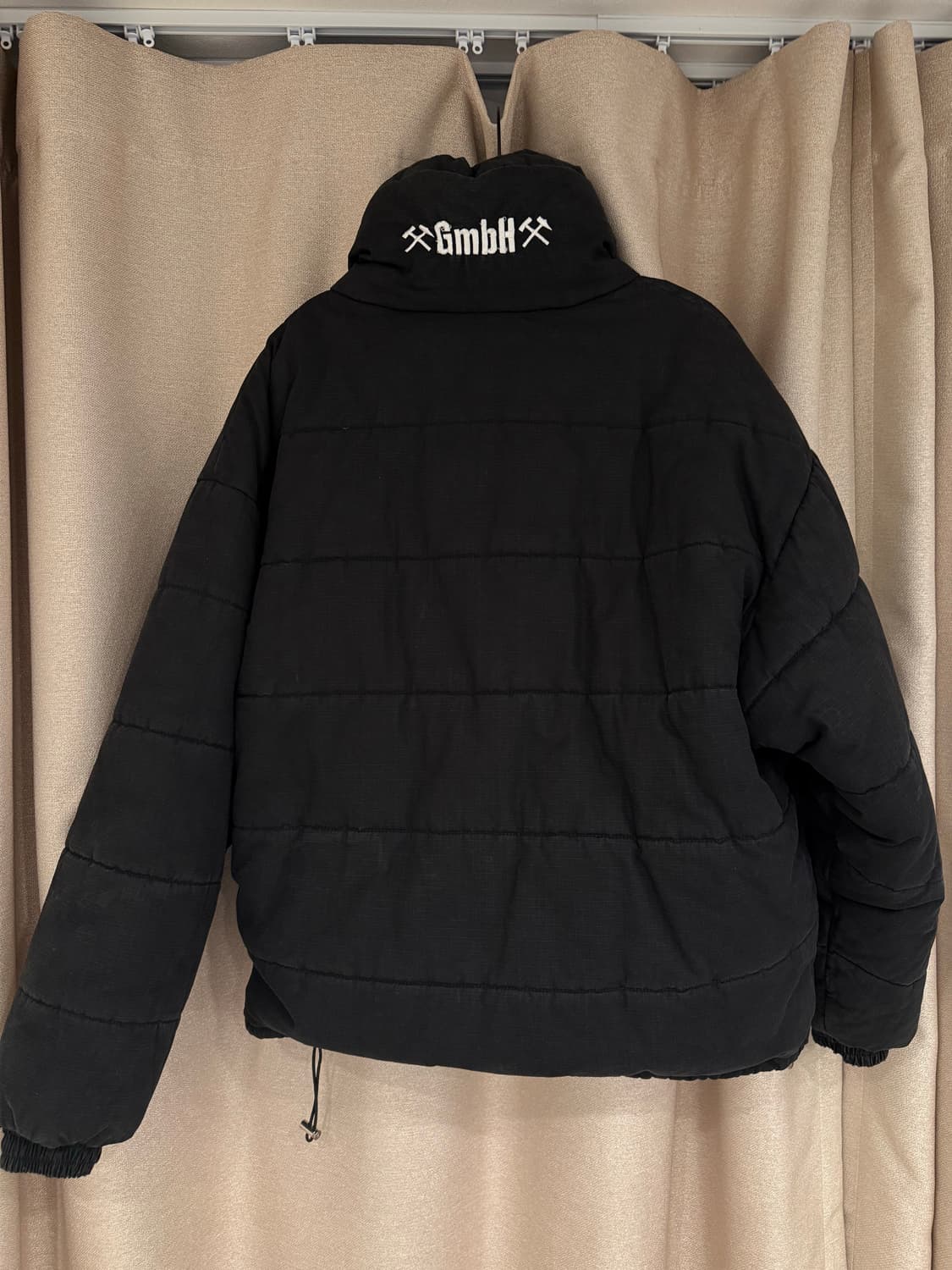GMBH 오버사이즈 푸퍼 패딩 블랙 상품이미지6