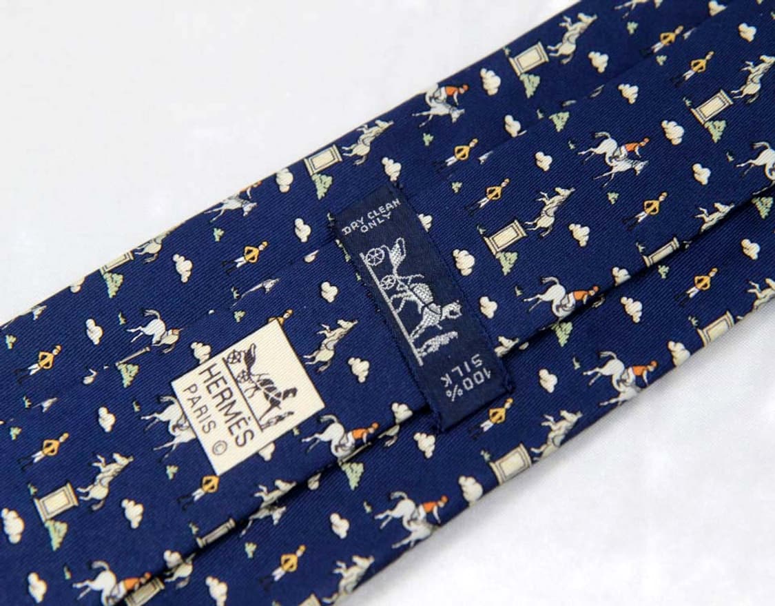 에르메스 9.1cm A+등급 남자 명품 넥타이 상품이미지3