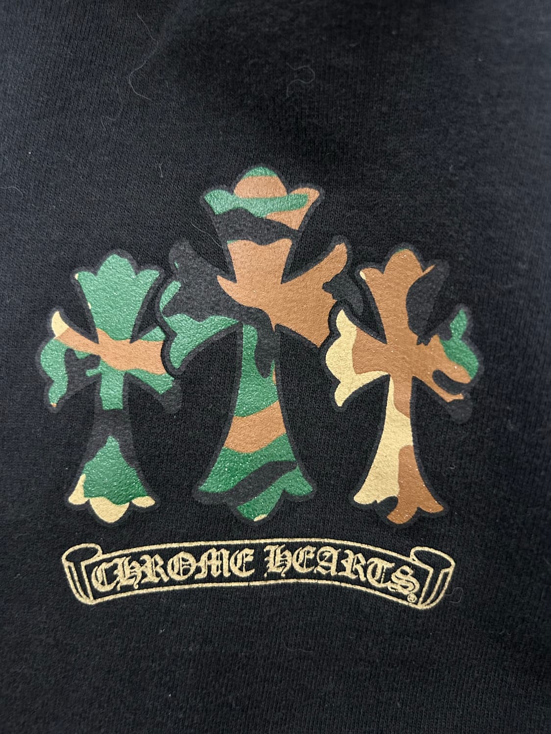 [XL] 크롬하츠 홀스슈 카모 후드집업 티셔츠 상품이미지3