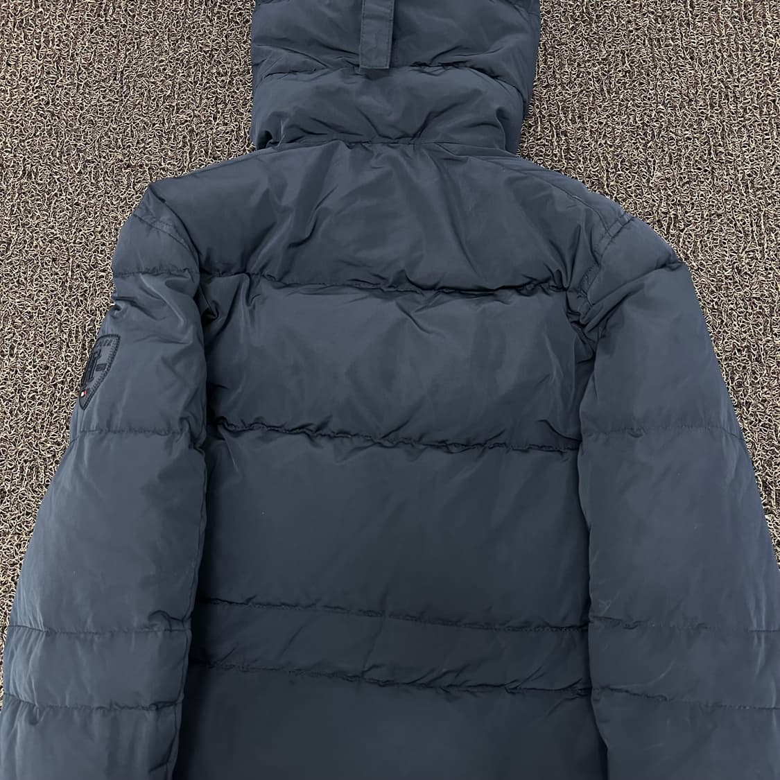 타미힐피거 후드 다운 패딩 네이비 S 상품이미지5