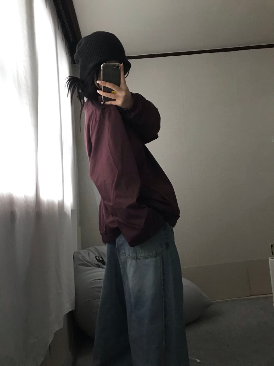 나이키 00s 버건디 웜업 상품이미지6